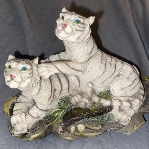 White tiger figurine